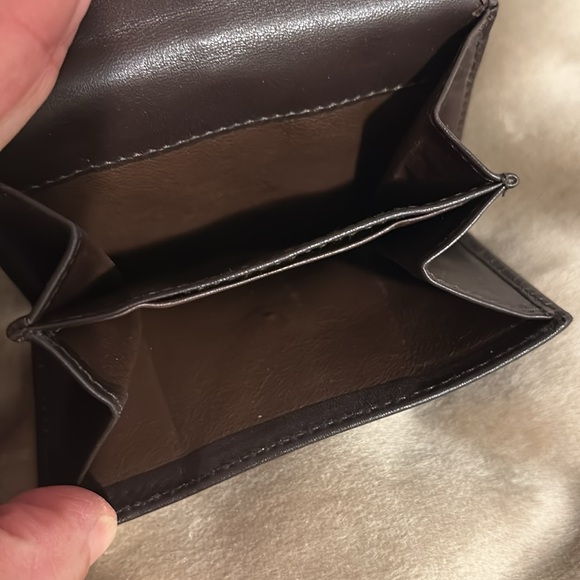 Gucci brown leather get bifold wallet -EUC - Picture 5 of 8